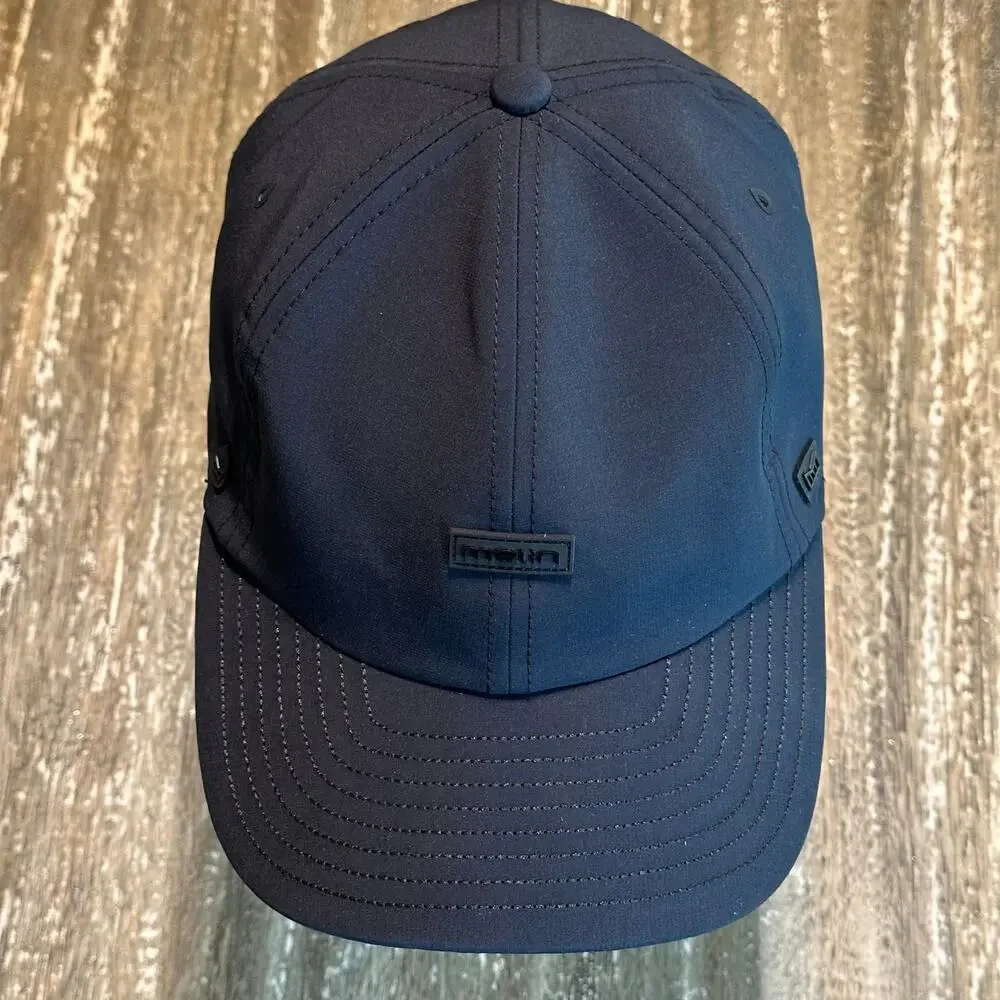 NWT Melin Hydro The Legend Hat Cap Adjustable Strapback Black Classic CL Fit